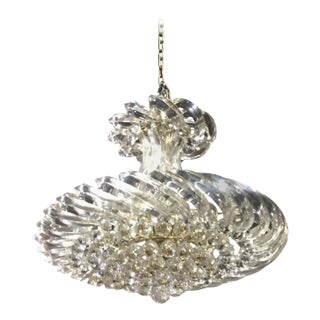 1960s Mid Century Chandelier Lucite and Decorative Balls For Sale