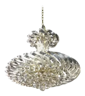 1960s Mid Century Chandelier Lucite and Decorative Balls
