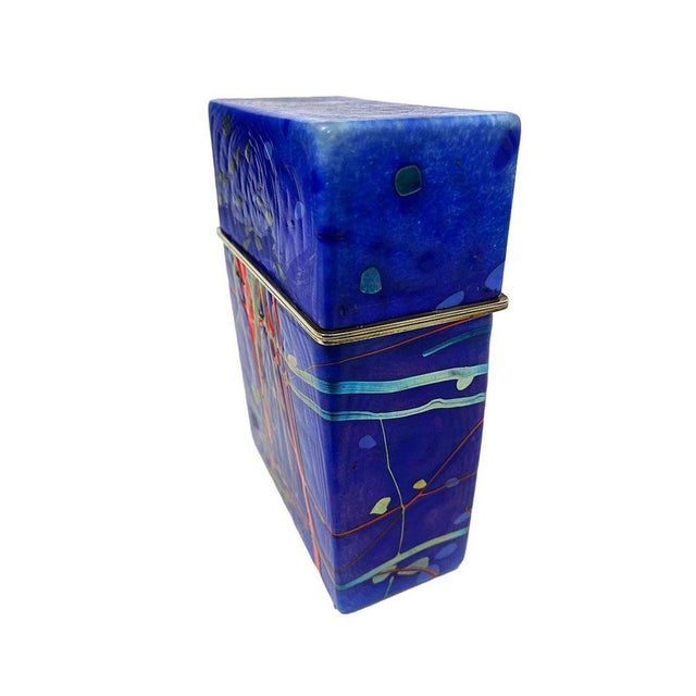 Art Glass Box by Jack Ink, 1980s For Sale - Image 9 of 12