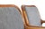 Mid-Century Modern 1960s Mid Century Modern Pretzel Chairs in Oak and Original Tweed - Set of 4 For Sale - Image 3 of 7