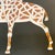 1970s Mid-Century African Safari Couroc Giraffe Tray For Sale - Image 6 of 10
