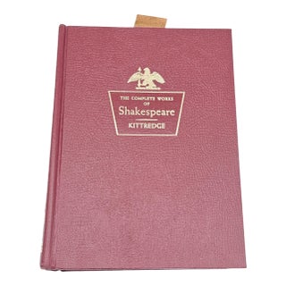 1958 Kittredge Edition – The Complete Works of Shakespeare by Grolier For Sale