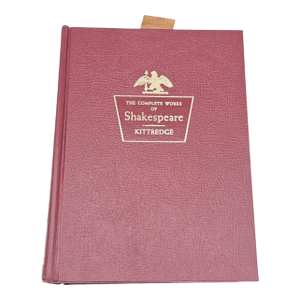 1958 Kittredge Edition – The Complete Works of Shakespeare by Grolier