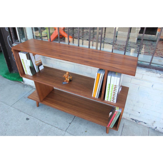 Modern Bookcase/Vinyl Record Holder Chairish