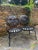 Mediterranean Francois Carre Style Petite Loveseat for Garden For Sale - Image 3 of 10