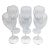 Vintage French Christofle Iriana Water Goblets For Sale