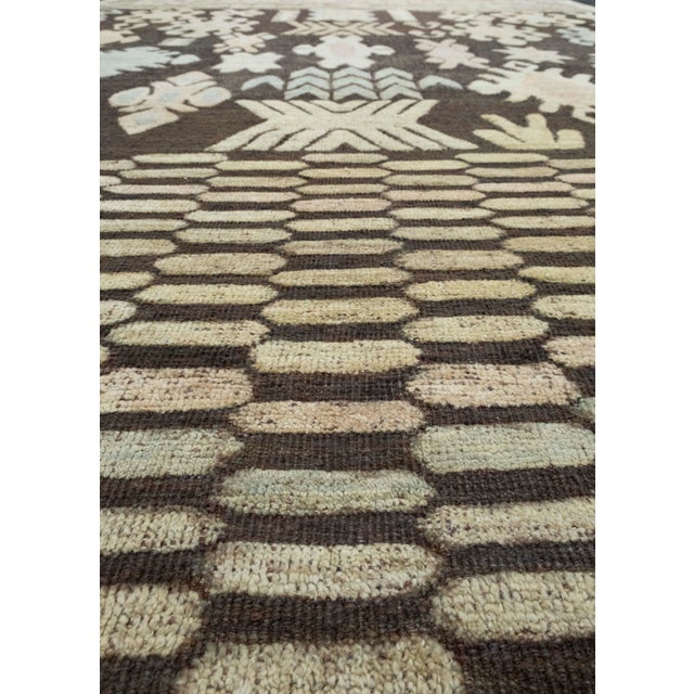 Early 21st Century Turkish Kilim Oriental Handmade Flatweave 10'5" x 13'11" #18668 For Sale - Image 5 of 8