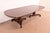 Baker Furniture Company John Widdicomb Style Empire Mahogany Double Pedestal Dining Table, Newly Refinished For Sale - Image 4 of 10