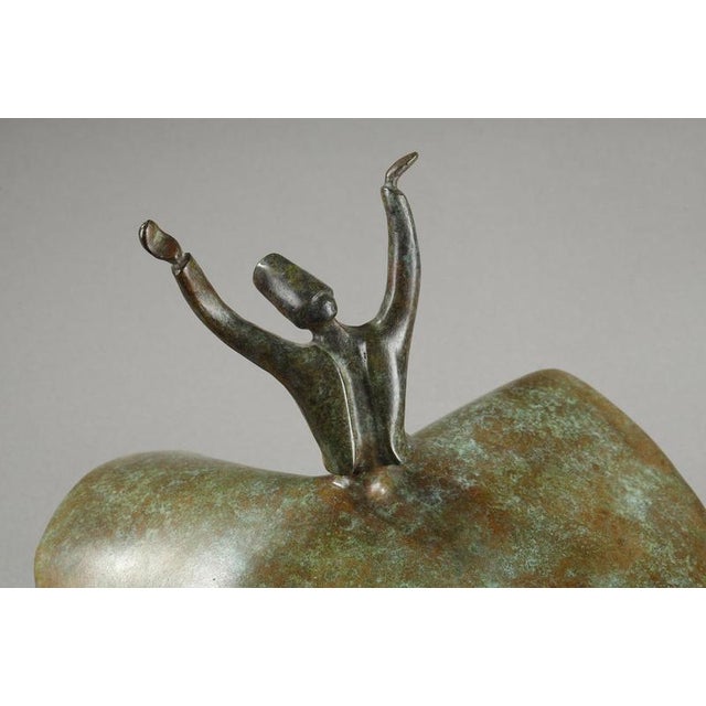 Samya Baroudi, Sculpture of a Whirling Dervish, 2020, Bronze For Sale - Image 13 of 18
