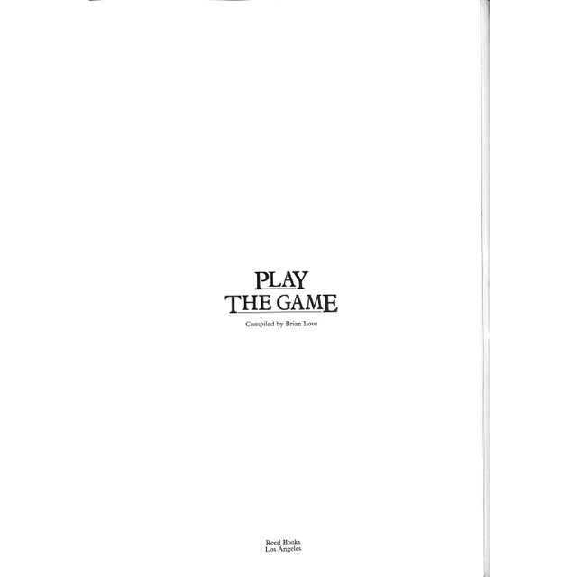 "Play the Game: The Book That You Can Play!" 1978 Love, Brian [Compiled By] For Sale - Image 4 of 10