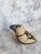 Cinnamon 1990s Handcrafted Stoneware Bird Figurine With Brown Beak and Floral Details 4" Long Tonala Mexico For Sale - Image 8 of 12
