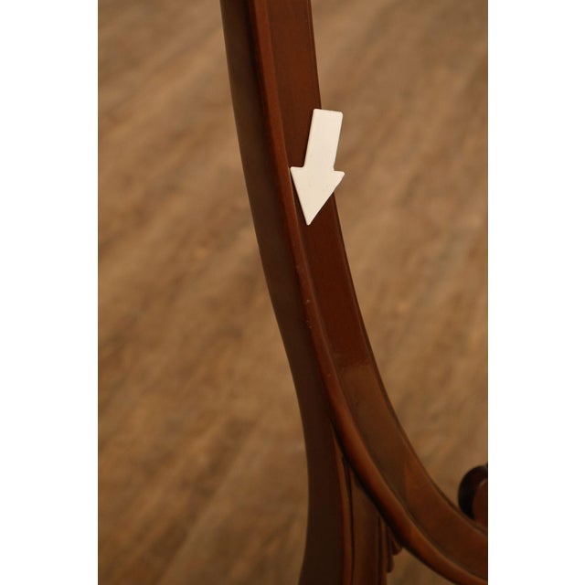Stickley Hepplewhite Style Set of Eight Mahogany Shield Back Dining Chairs For Sale - Image 18 of 18