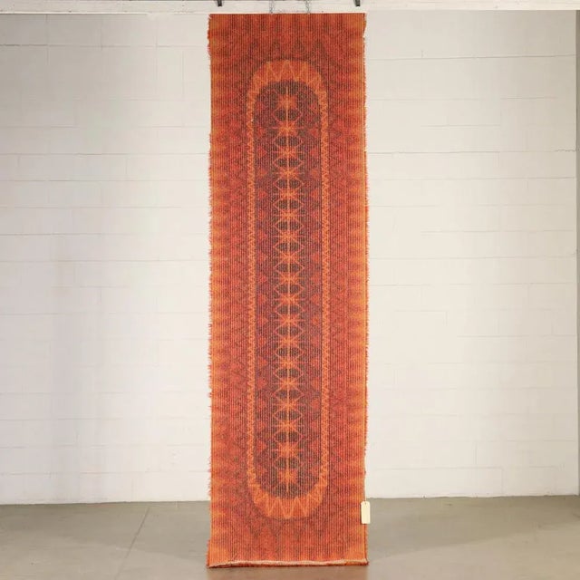 Long Pile Wool Rug, Italy, 20th Century For Sale - Image 6 of 11