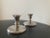 Early 20th Century Early 20th Century American Sterling Silver Candle Holders by M Fred Hirsch Co- a Pair For Sale - Image 5 of 12