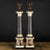 Mid 19th Century Pair, Grand Tour Neoclassical Bronze & Marble Mounted Blue John Specimen Columns For Sale - Image 5 of 10