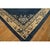 Antique Peking Chinese Floral Navy Open Field Medallion Oriental 1920s Rug For Sale - Image 11 of 11