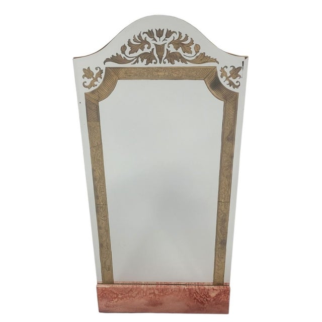 Fine and Unusual Antique Art Deco Mirror For Sale - Image 15 of 15