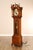 High Quality American Made Howard Miller Chippendale Style Grandfather Clock Constructed In Cherry With Bonnet Top And...