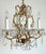 Brass Lead Crystal Chandelier with 4 Lights from Palwa, 1960s For Sale - Image 16 of 18