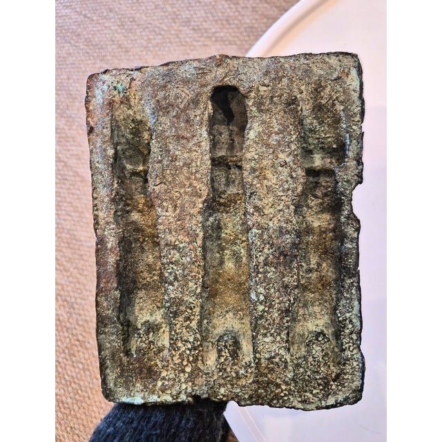 Bronze African Palace Plaque For Sale In Greensboro - Image 6 of 6