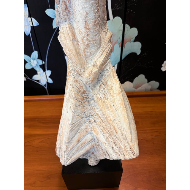 Signed Mid Century Original Austin Productions Brutalist Talll 32" Sculpture For Sale In New York - Image 6 of 12