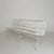 This bench features a curved ergonomic backrest, wooden slats, and elegant steel legs. For storage, the bench can be...