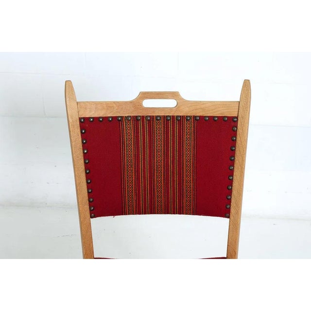 Wood Set 6 Danish Mid Century Modern Dining Chairs For Sale - Image 7 of 15