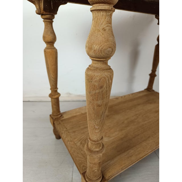Craft Table in Oak For Sale - Image 14 of 18