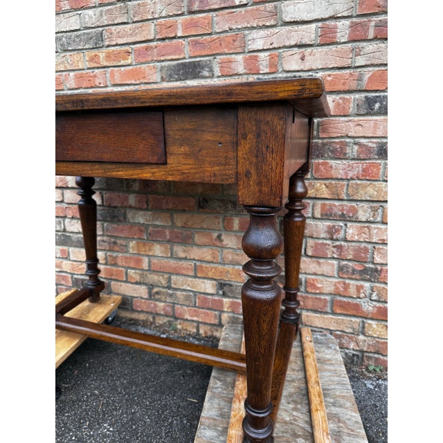 19th Century French Desk/Side Table For Sale - Image 9 of 11