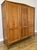 Vintage French Wardrobe in Oak For Sale - Image 4 of 12
