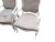 French Pair of Vintage French Upholstered Armchairs For Sale - Image 3 of 5