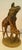 Folk Art Vintage Hand-Carved Wood Giraffes 12" Dad & 8" Mom/Calf African Safari Folk Art For Sale - Image 3 of 7