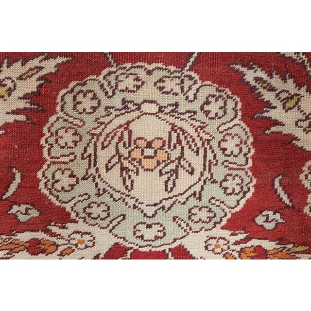 Late 19th Century Exquisite 19th-Century Turkish Hereke Rug For Sale - Image 5 of 9