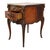 French Linke Inspired French Marquetry Marble Top Table With Bronze Mounts 19thC For Sale - Image 3 of 17