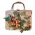 1960s Princess Charming by Atlas Busy Bee in Flowers Wicker & Lucite Purse For Sale