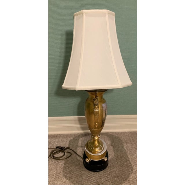 Traditional Vintage Trophy Table Lamp For Sale - Image 3 of 8