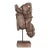 1930s Rustic Corbel On Metal Stand Table Decor For Sale