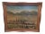 1953 "Tritea Greece" Grecian Landscape Oil Painting by Spacuzza, Framed For Sale
