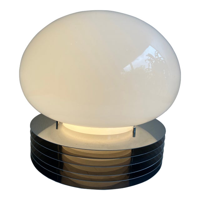 Enrico Tronconi, Original and Iconic Machine-Age Style Table Lamp, 1960s For Sale
