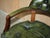Vintage Chesterfield Captain's Chair in Bottle Green Tufted Leather For Sale - Image 5 of 18