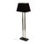 Metal Floor Lamp in Stainless Steel and Granite Base For Sale - Image 7 of 18