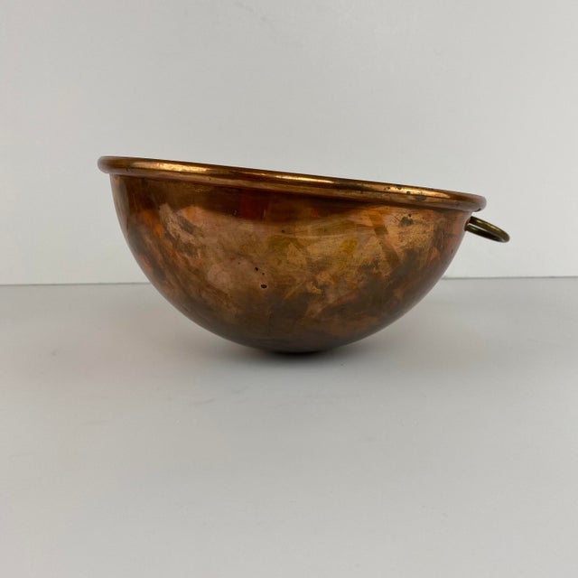 Vintage Copper Mixing Bowl Chairish