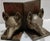 Pair of 1970s Sarreid Ltd. Brass Fox Head Bookends For Sale In Atlanta - Image 6 of 7