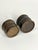 Wood Pair of Rare Mini 19th Century Antique Chinese Wooden Buckets For Sale - Image 7 of 12