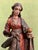Saint Barbara, Polychrome Carving, 18th Century, Wood For Sale - Image 4 of 9