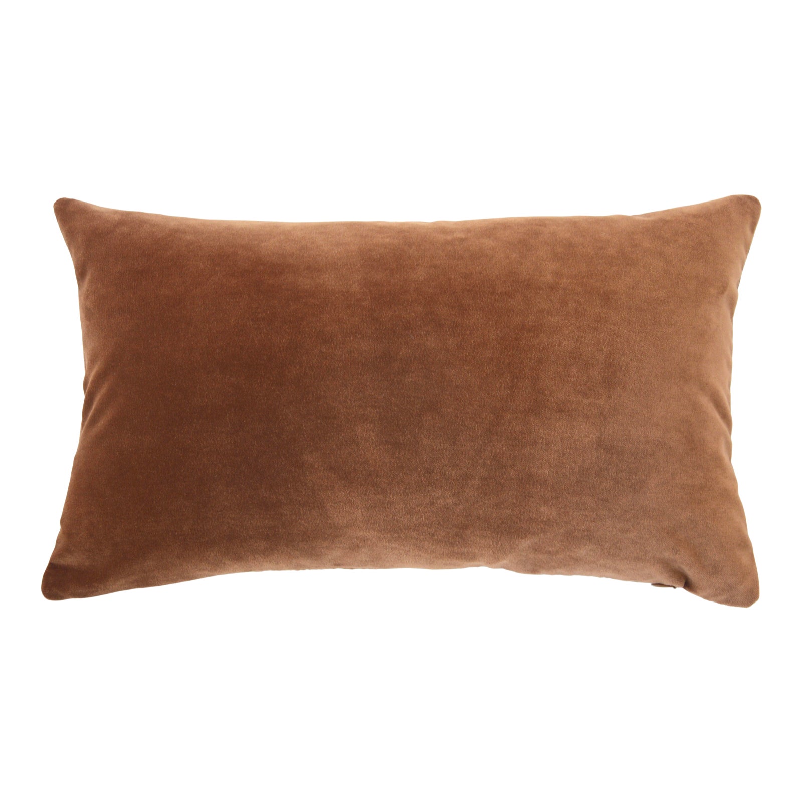 FirmaMenta Italian Burnt Orange Velvet Lumbar Pillow Chairish