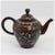 Late 19th Century Miniature Japanese Meiji Cloisonne Brown Goldstone Enamel Teapot For Sale - Image 5 of 6
