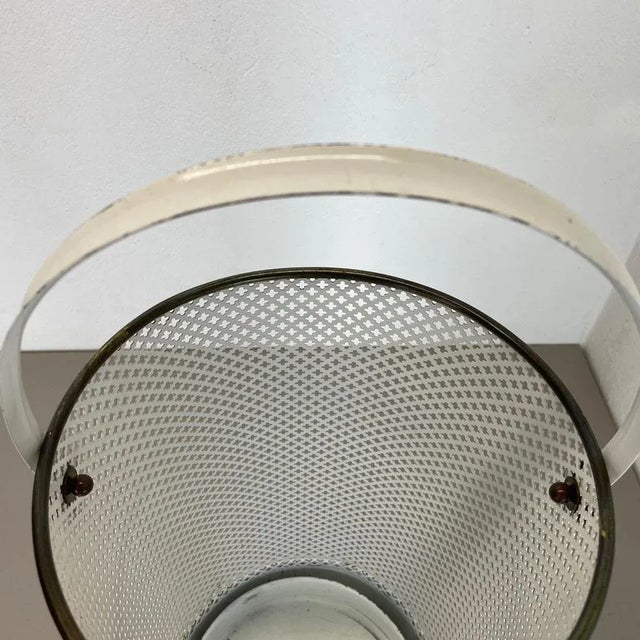 Metal Mategot Style Umbrella Stand from Vereinigte Werkstätten, Munich, Germany, 1950s For Sale - Image 7 of 18