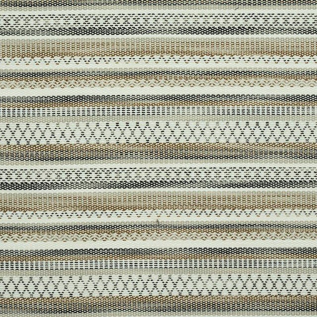 Don't be fooled by this rich, geometric woven stripe-Fremont Indoor/Outdoor is as durable as it is chic. With rustic...