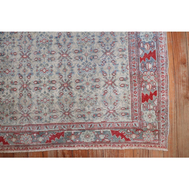 Textile Zabihi Collection Antique Persian Senneh Rug For Sale - Image 7 of 9